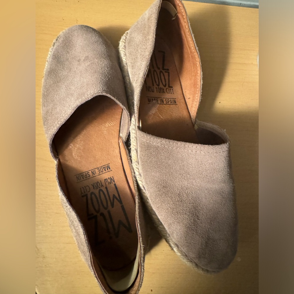 Miz Mooz Carmena Suede Espadrilles in Tan size 37 EUC, barely worn - Picture 6 of 6